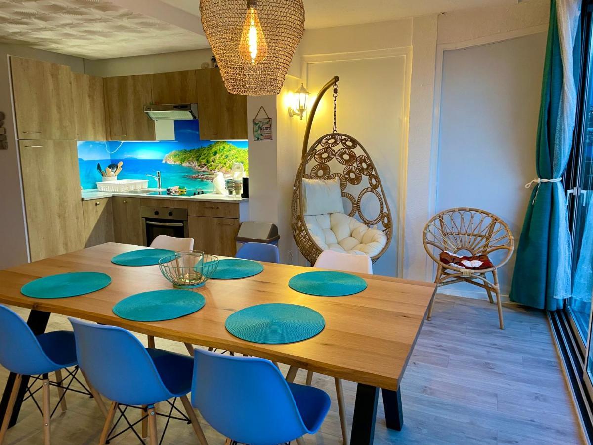 Magnifique Appartement En Front De Mer, Caneylles Roses Ngoại thất bức ảnh