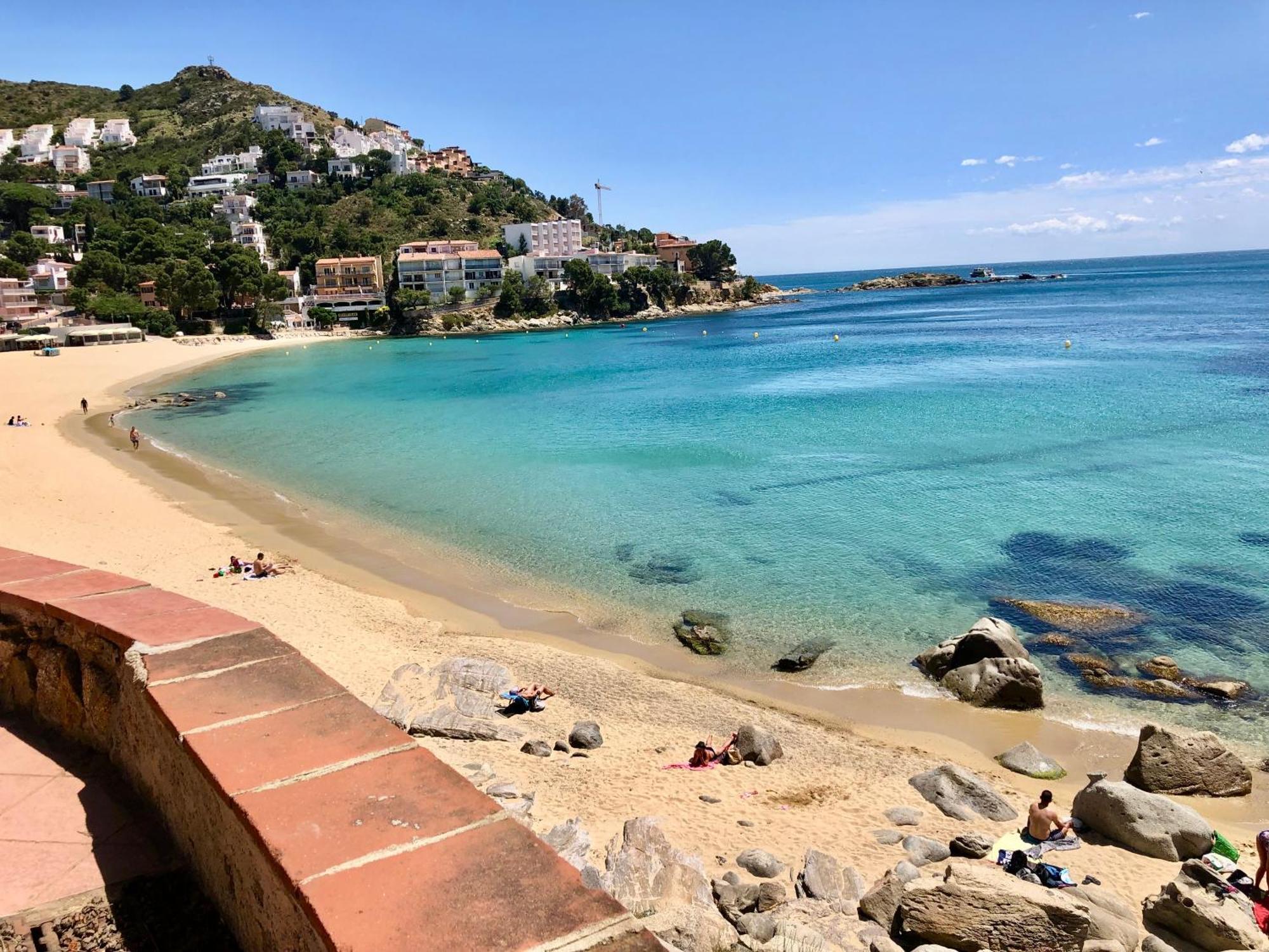 Magnifique Appartement En Front De Mer, Caneylles Roses Ngoại thất bức ảnh